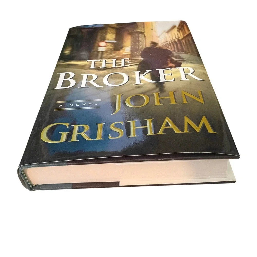 The Broker by‎ John Grisham Signed 1st edition Hardcover Novel 2005 Doubleday